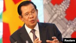 Thủ tướng Campuchia Hun Sen.